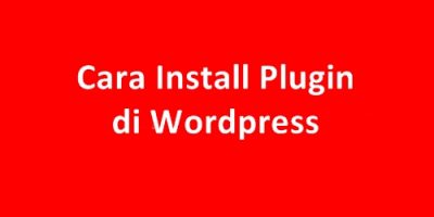 Cara Install Plugin di WordPress